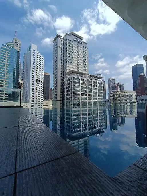 公寓 Rm201 Bukit Bintang 2 Bedroom Balcony City View 吉隆坡