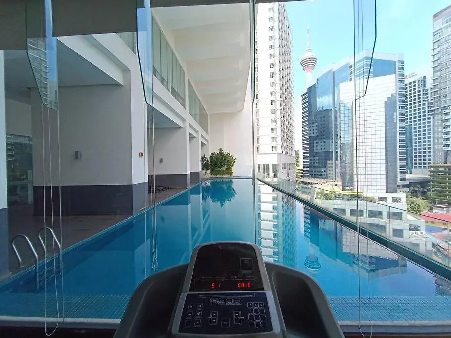 公寓 Rm201 Bukit Bintang 2 Bedroom Balcony City View 吉隆坡